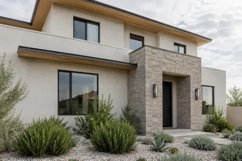 Illustrative Arizona warm wood canopy family; not a specific community or available property. Not a depiction of Entrada del Oro Classics or an available home.