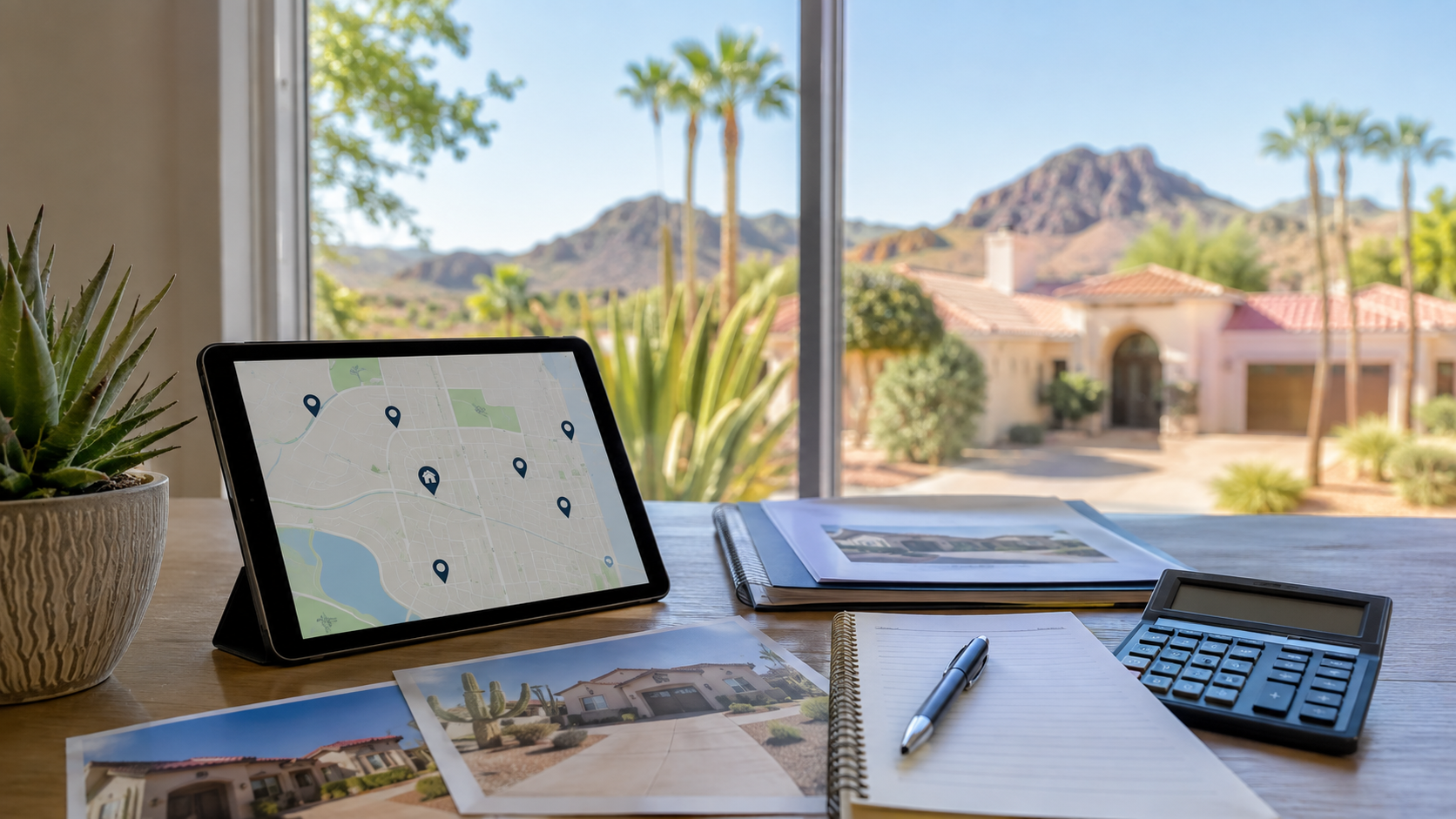 Arizona home valuation analysis with comparable properties and market notes